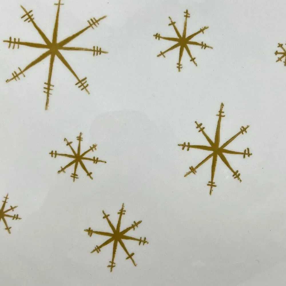 Mid Century Modern Star Glow Royal China Ironstone 10